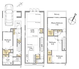 LDK23.6帖「向丘Newhouse」