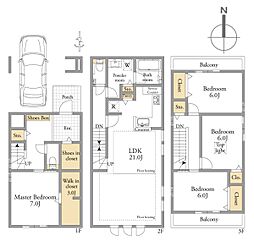LDK21帖「小日向Newhouse」