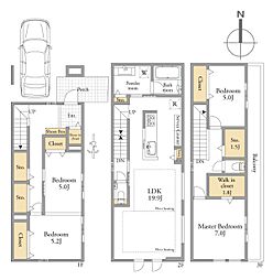 角地の戸建「小日向Newhouse」