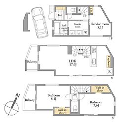 LDK17.6帖「小石川Newhouse」