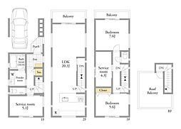 LDK20帖「小石川Newhouse」