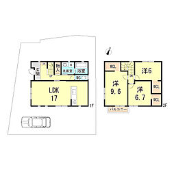 芦屋市三条町の一戸建て