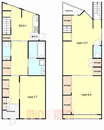 西宮市新甲陽町の一戸建て