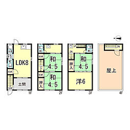 神戸市兵庫区御崎本町２丁目の一戸建て