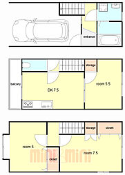 大阪市西淀川区野里2丁目の一戸建て