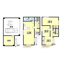 大阪市西淀川区中島1丁目の一戸建て