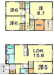 神戸市東灘区本庄町１丁目の一戸建て