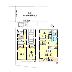 明石市東朝霧丘の一戸建て