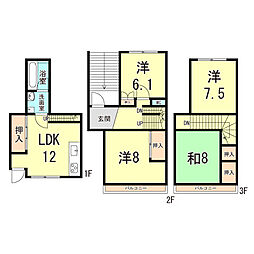 明石市大久保町大窪の一戸建て