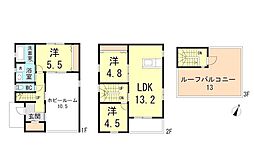神戸市垂水区桃山台５丁目の一戸建て