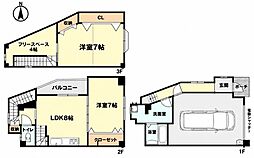 明石市西明石町4丁目の一戸建て