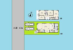 物価高応援諸経費激減物件 土呂駅徒歩9分新築 車並列2台