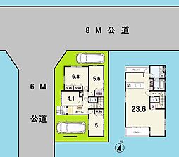 さいたま市北区土呂町1丁目の一戸建て
