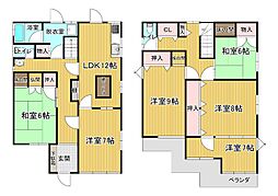宝塚市雲雀丘3丁目の一戸建て