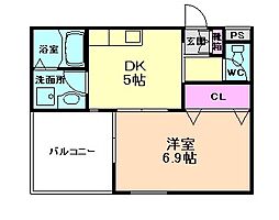 南ハイツ 2D