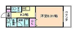 アジュール城南 402