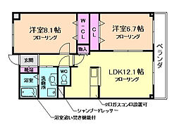 グランデージ池田 208