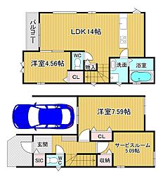 川西市山下町　戸建 1