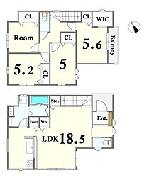太宰府市朱雀3丁目　2号棟