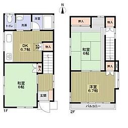 尼崎市武庫之荘東２丁目の一戸建て