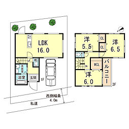 禅昌寺町1丁目貸家