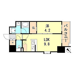 クリエイトビュー三宮磯上公園 1501