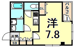 レジディア甲東園 209