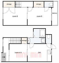 大内通1丁目 貸家