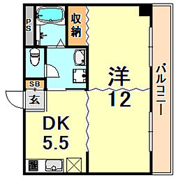 ＳＩハイツ岩屋II 402