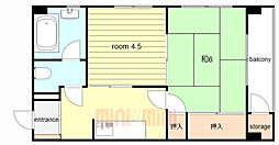 マンション白菊 3A