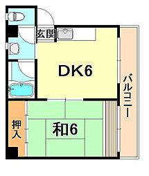 サンパレス21六甲永手 5A