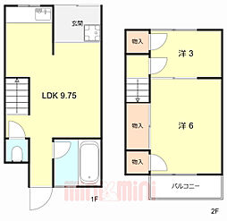 稲野町3丁目貸家