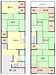 上ノ島2丁目貸家