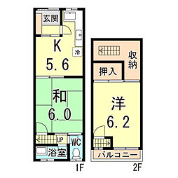 稲葉元町3丁目貸家