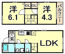 ＪＯＨＮ　ＶＩＬＬＡ大野　Ｂ棟 B5