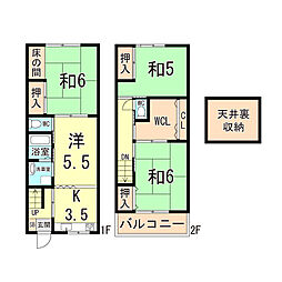 昭和南通8丁目貸家