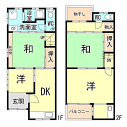 杭瀬寺島1丁目貸家