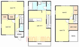 杭瀬北新町3丁目貸家