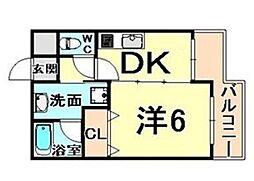 サウスサイド武庫之荘 404