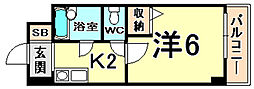 ローズコーポ阪神尼崎 606