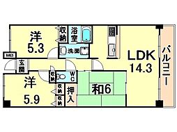 ケーフィル塚口（北棟） 1008