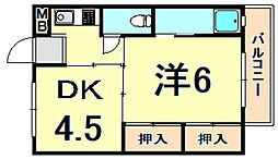 ビレッジハウス鴻池4号棟 305