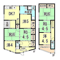 大庄西町2丁目貸家