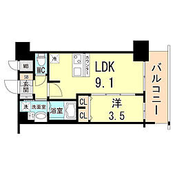 プレサンス塚本ベラビィ 1403