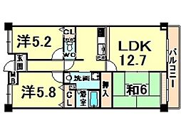 塚口コーストヒルズ 602