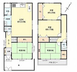 道意町1丁目貸家
