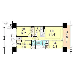 尼崎Ｄ．Ｃ．グランスクエアＮＯＲＴＨ 812