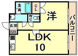 コンフィメゾン中山寺 B101