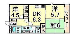 ルシェ−ル武庫之荘 401