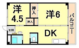 ビレッジハウス南清水タワー1号棟 214